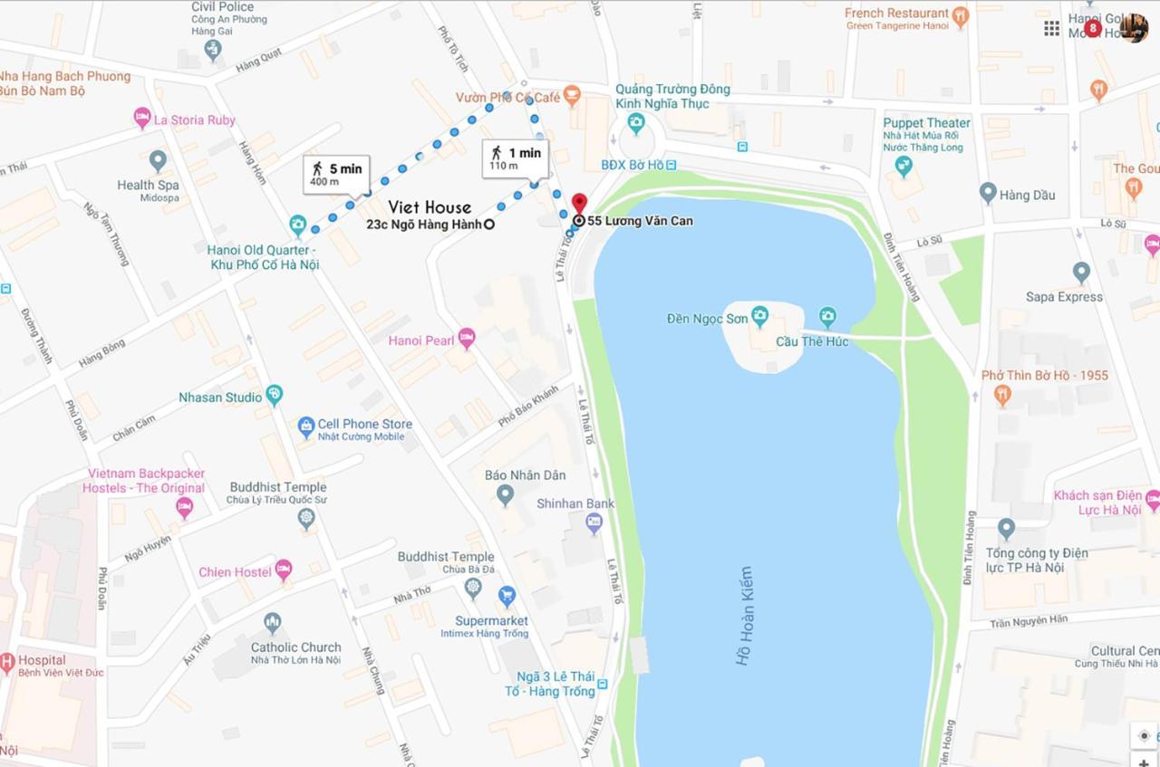 Viethome-Doorstep To Hoan Kiem Lake Ханой Экстерьер фото
